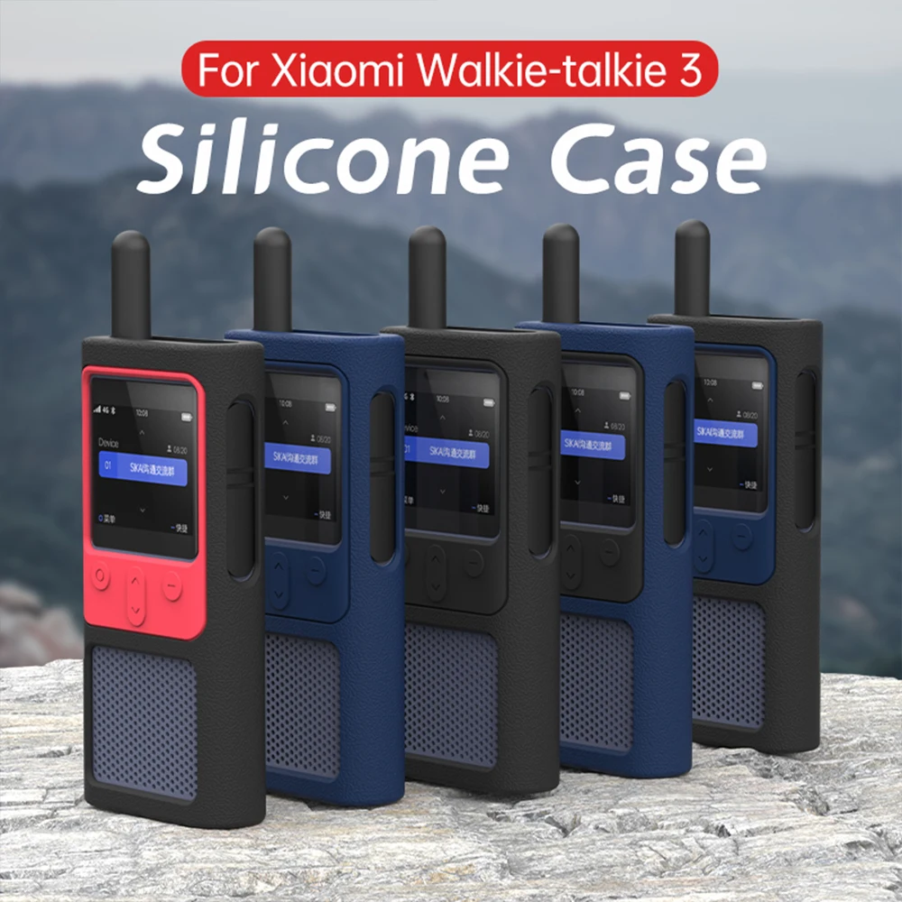 Per Xiaomi Mijia Smart Walkie 3 Smart Talkie Speaker Smart Phone Custodia Protettiva In Silicone Antipolvere