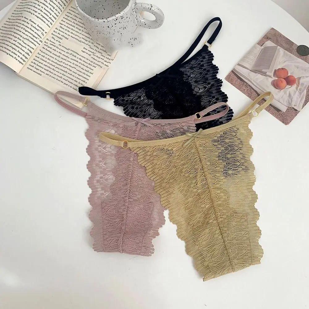 

Нижнее белье для девочек с тонкими лямками, хлопковое нижнее белье, трусы с низкой талией, Женские брифы, женские стринги
