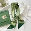 Women Lightweight Simulation Silk Stylish Hair Scarf For Women Thin Stylish Outfit High Demand Spring/summer Fashionable Narrow 5