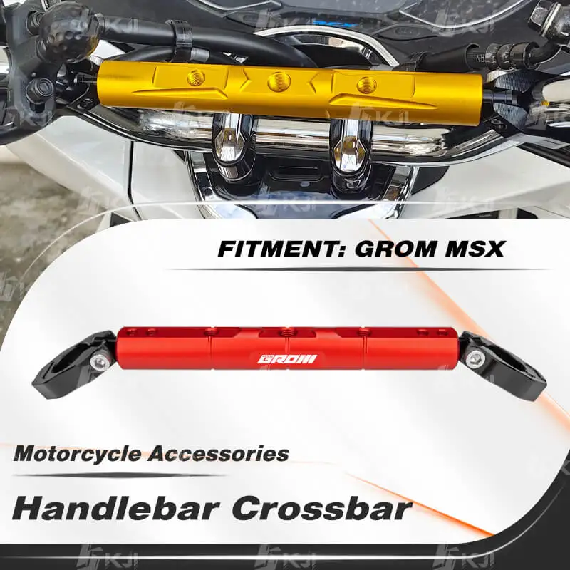 Per Honda Grom Msx 125 Manubrio Crossbar 22Mm Universal Balance Bar Staffa Extender Extension Accessori Moto Parti