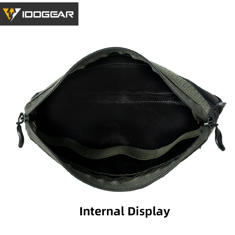IDOGEAR Tactique Pochette Sac à Déchets Tactique avec Crochet et Boucle