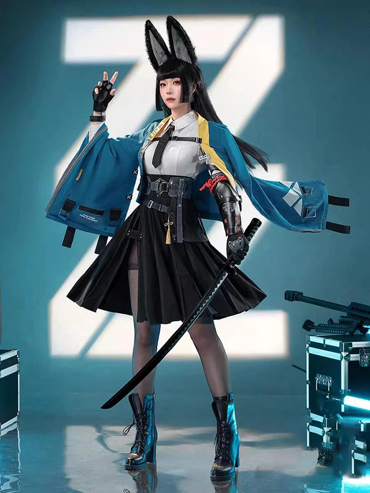 Saimi miyabi-女の子のためのコスプレコスチューム,アニメゲーム,ゼニ