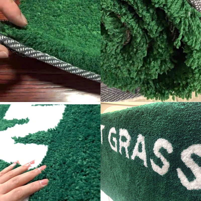 Wet Grass Rug, Bathroom Rug, Wet Grass Patterned Rugs, ,popular