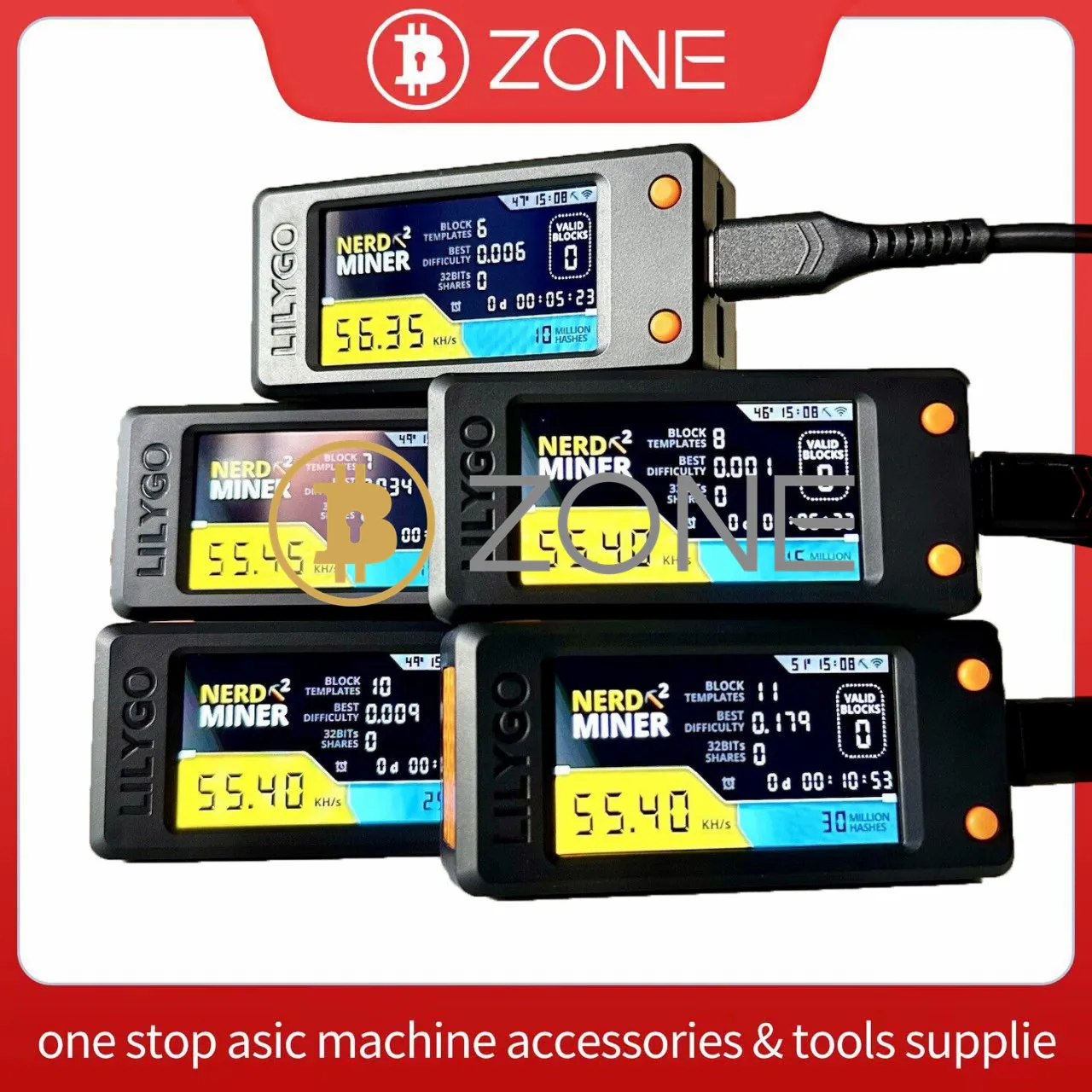 Lucky Miner LV02 77KH/S1W Minatore Di Bitcoin Per La Lotteria - X ON MINING - Foto 4