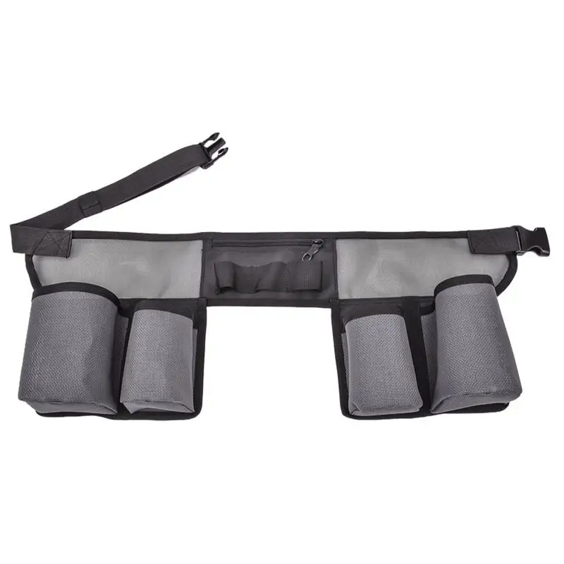 

Cleaning Use Waist Tool Bag Adjustable Mesh Cloth Cleaners Storage Pouch Hotel Restaurant Supplies Tool for Housekeeping