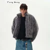 Tung Sung Fur Imitation Thickened Men Faux Fur Coat Men Warm New Winter High Quality Luxury Fluffy Jacket 1