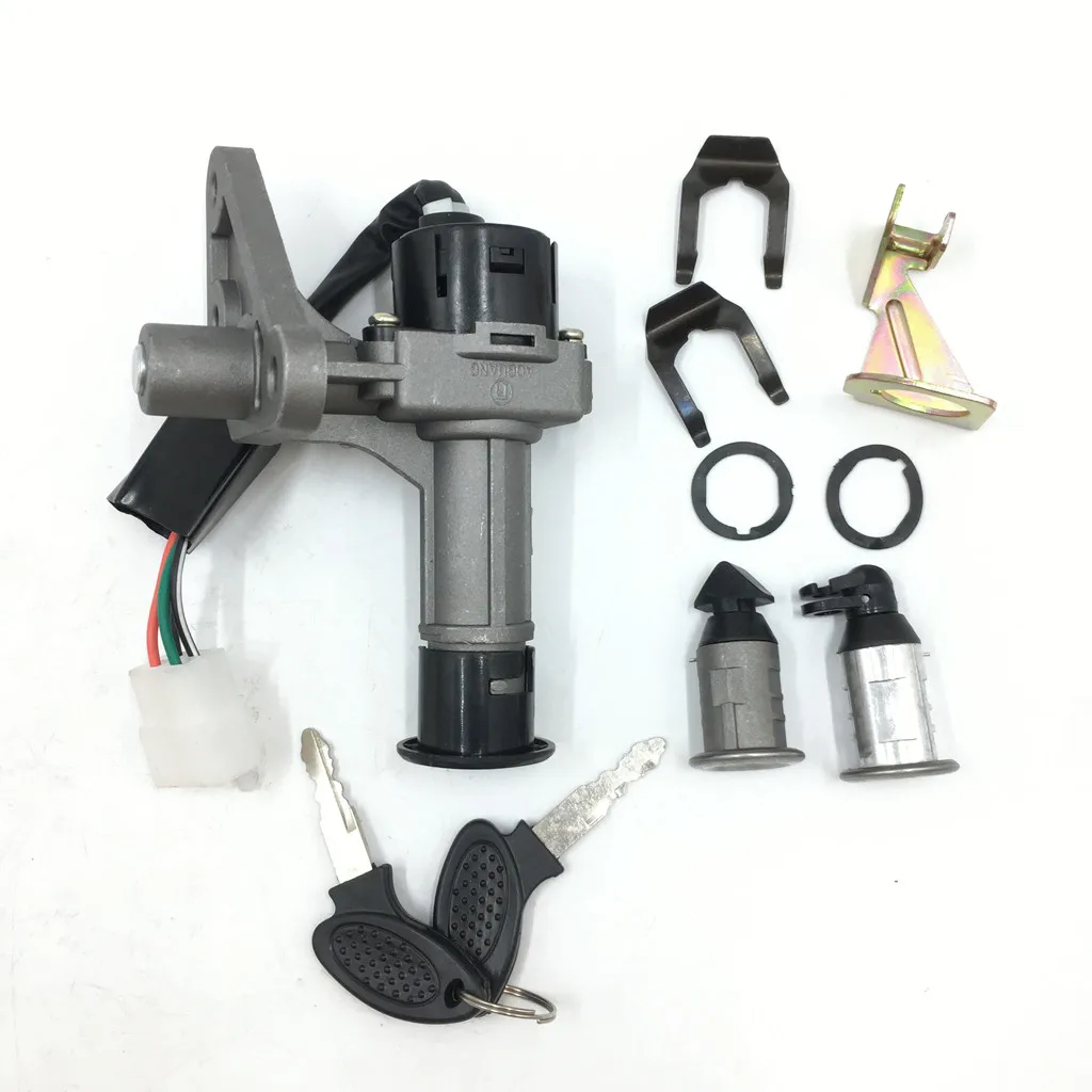 Motorcycle Ignition Switch Key Set Kit For GY6 125cc 150cc Moped