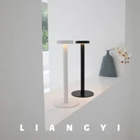 Modern Hotel Cordless Table Lamp Energy Saving Waterproof Ip54 Led Usb Rechargeable Lamps For Restaurant Bedroom Home Decor 2