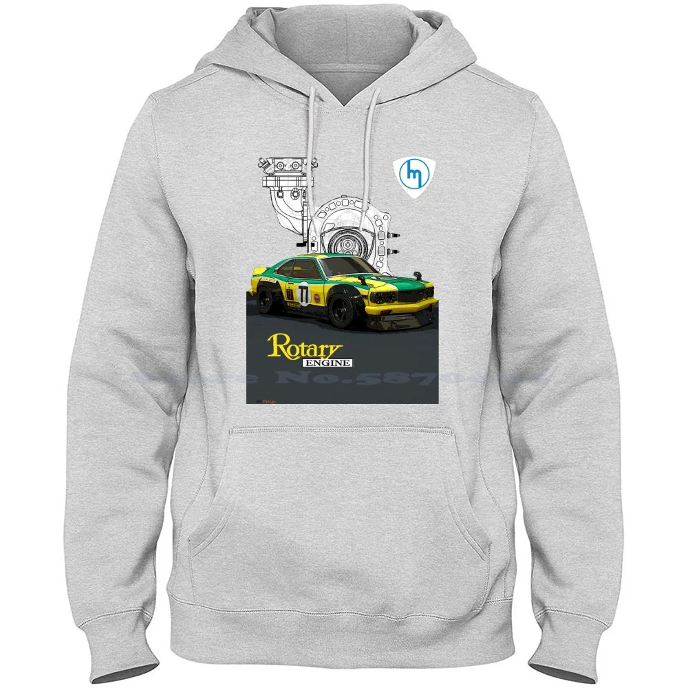 Rotary Rx3 Savanna Gt 100% Cotone Felpa Con Cappuccio Rotary Gt Savanna Rx3 Savanna R100 Rx2 Rx4 Rx7 Rx8 Race Car Drag