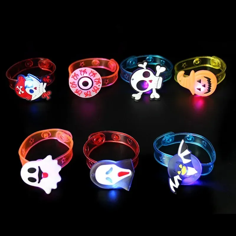 LED Light Up Flashing Wristband for Halloween Party