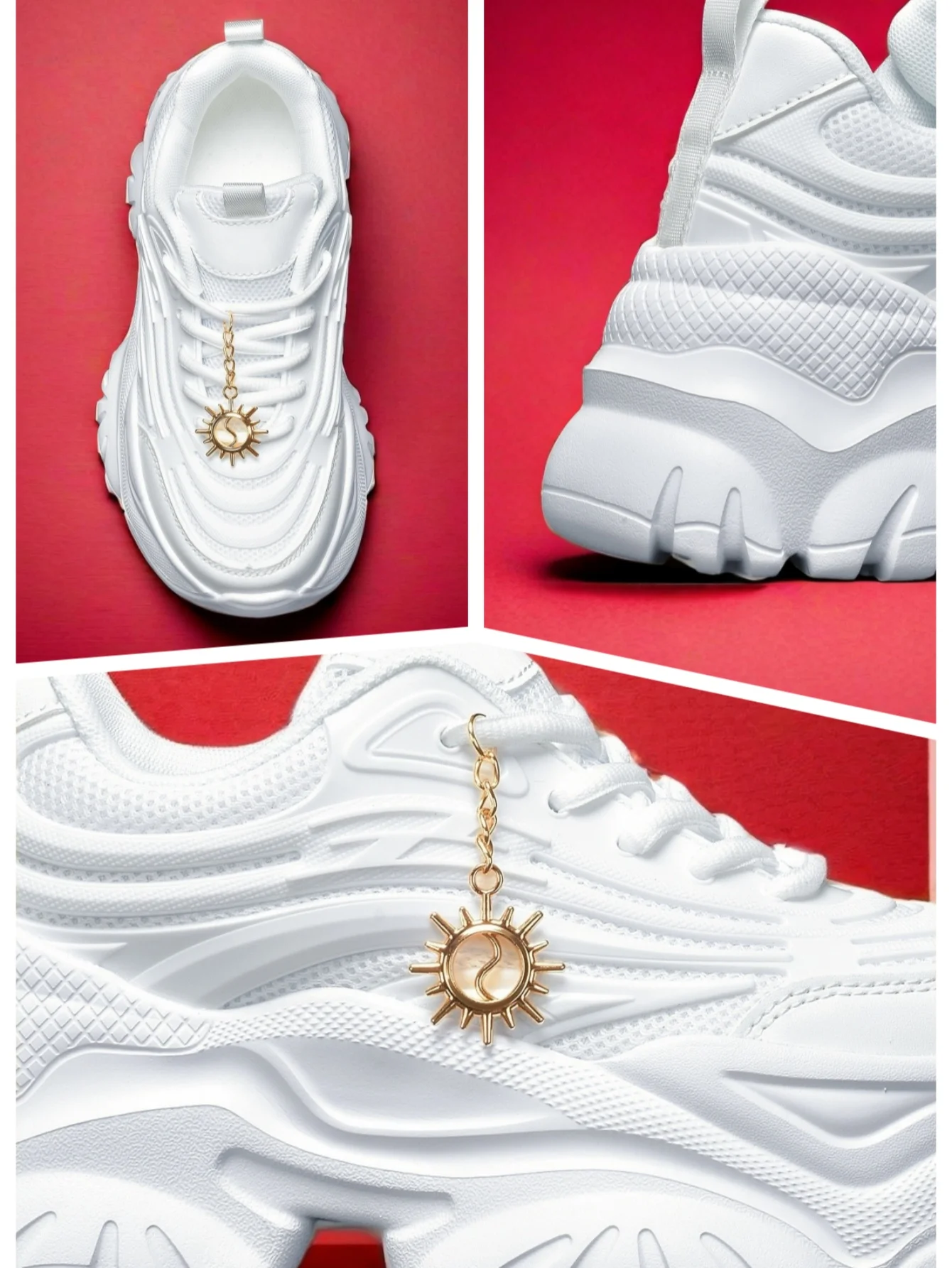 أحذية نسائية بكعب عالي بنعال سميكة صلبة وارتفاع 7...