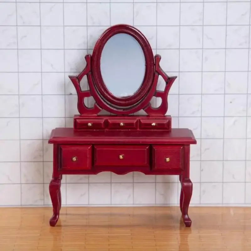 1PCS Dressing Table 1:12 Dollhouse Minatures Model  Accessories 3