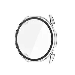 Premium Soft TPU Protective Watch Case with Screen Film & Shell - Forerunner 970 (Clear film case)