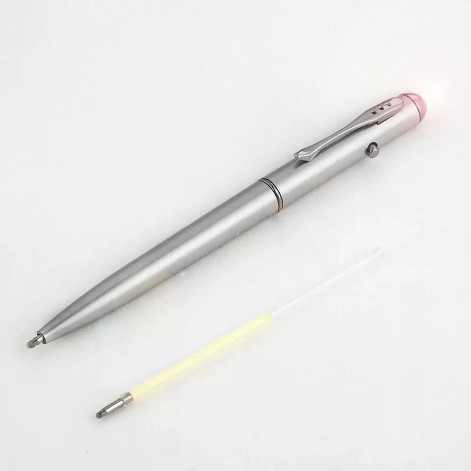 Multifunction Pen Funny Pen 2 in1 Invisible Ink Magic Security Handwriting Secret Spy Pen With UV Light