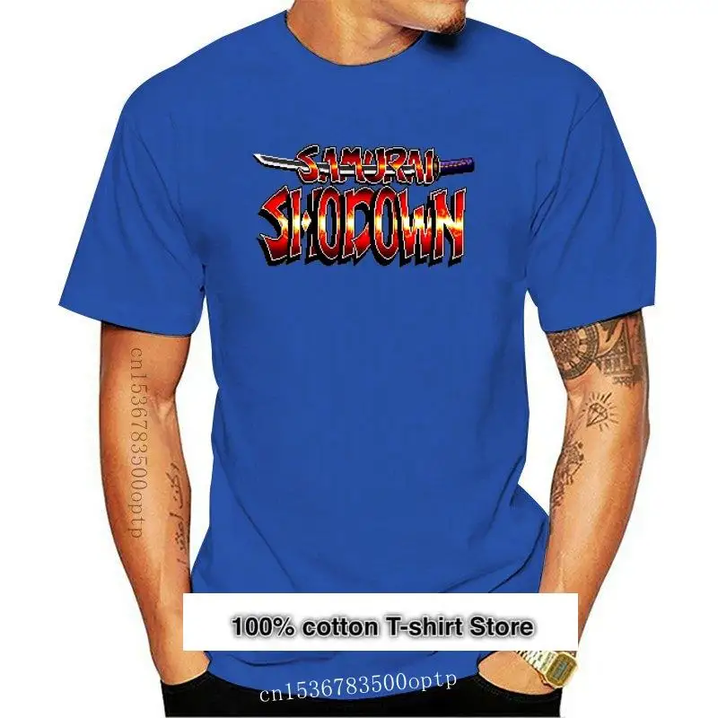 Camiseta De Shodown Samuraci, Camisa De Shodown Snes Con Pantalla De Snes, Super Snk Neo Geo, Arcade Mortal Fury