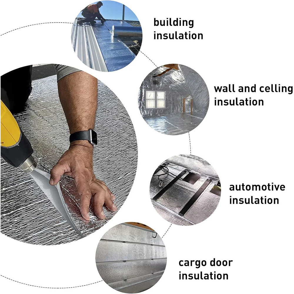 Reflective Insulation Roll for Energy Conservation
