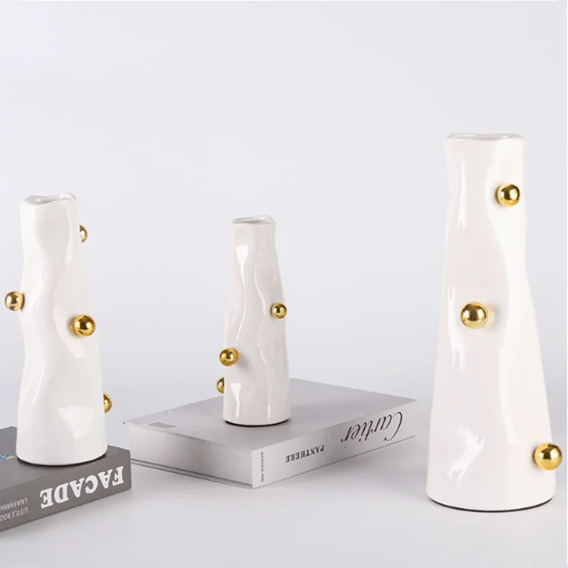 Resin Vase, Abstract Art, Twisted, Shaped Vase, Living Room and Dining Table Flower Arrangement, Home Decoration Ornament 2
