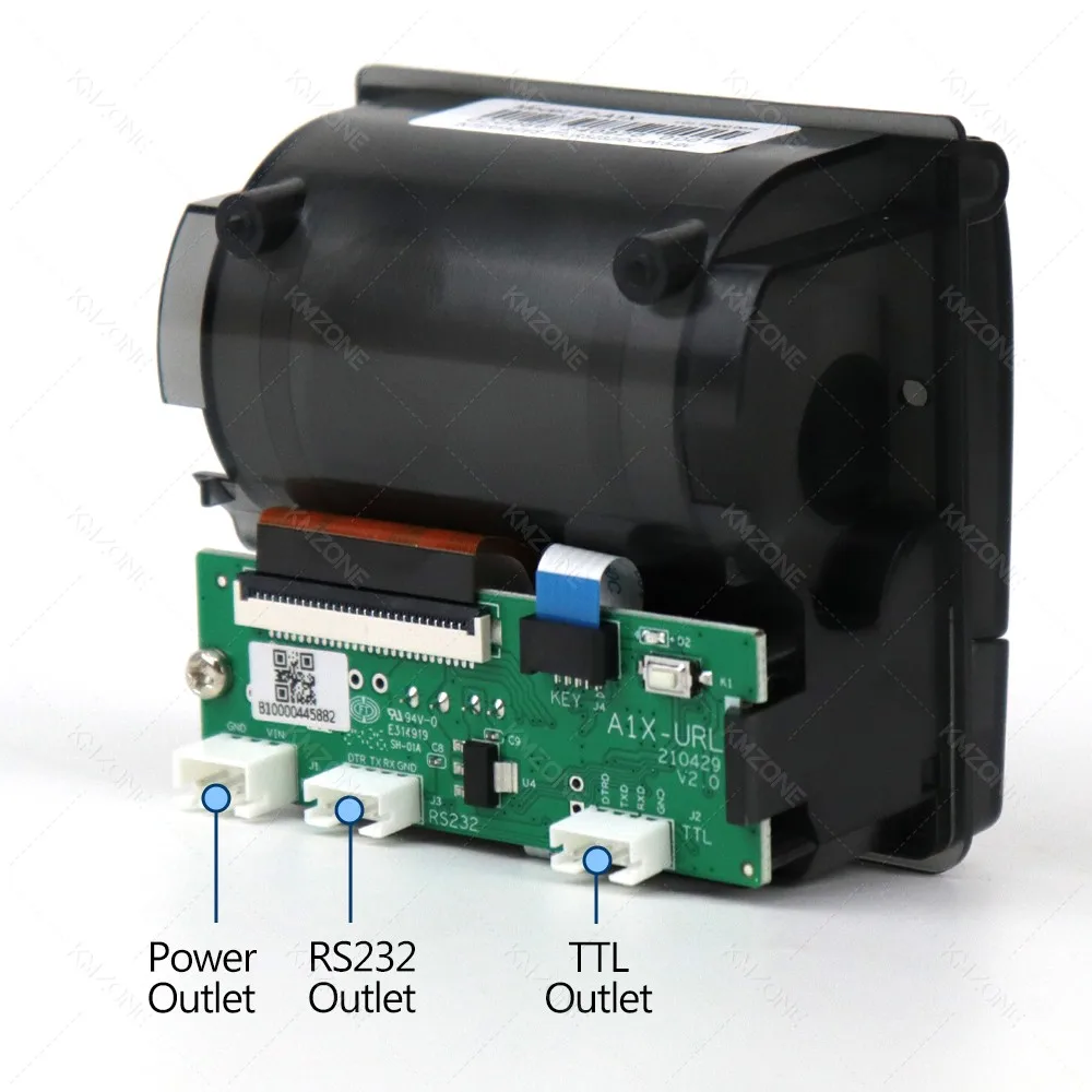 58mm Mini Embedded Thermal Printer Qr203 RS232 TTL Panel Interface Port Receipt Ticket Bill Impresoras Paper Rolls