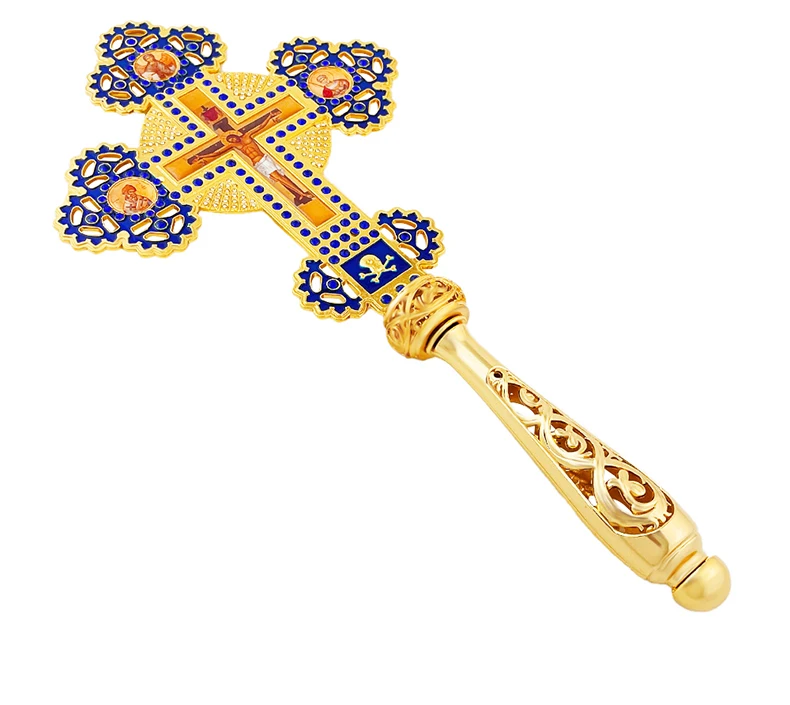 HTISOK Orthodoxes Kreuzwand-Kirchendekor, christliches Dekor, russisches orthodoxes Kirchenzubehör, Copa Bangkok – Detail 4