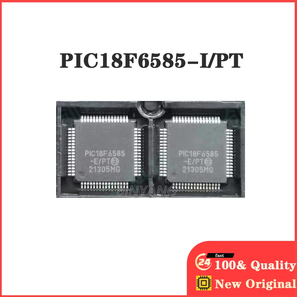 

1pcs/lot PIC18F6585-I/PT PIC18F658 TQFP64 New Original Stock IC Electronic Components