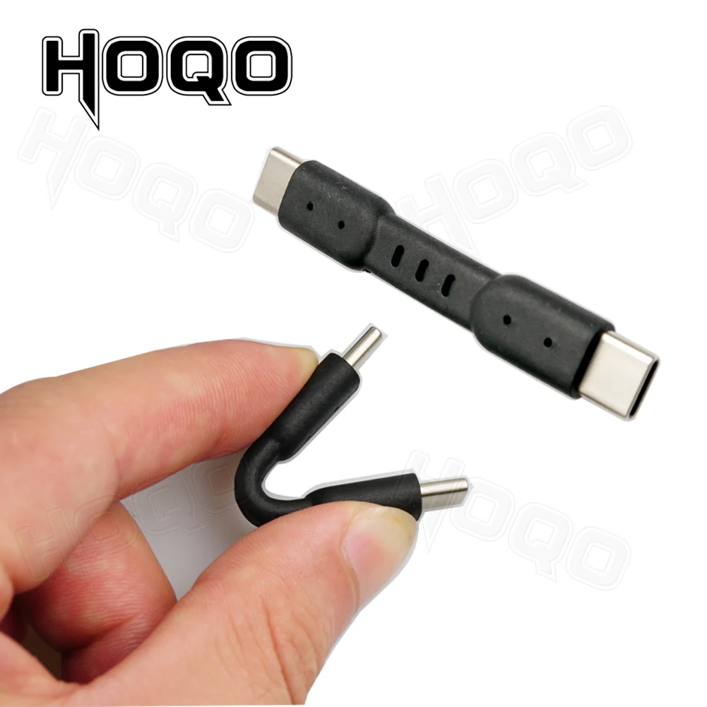 Cabo Usbc Ultra-curto se Conecta com o Telefone Móvel para Usb Dac Amplificador de Fone de Ouvido tipo c Macho para Macho Cabo para Samsung Ssd t5