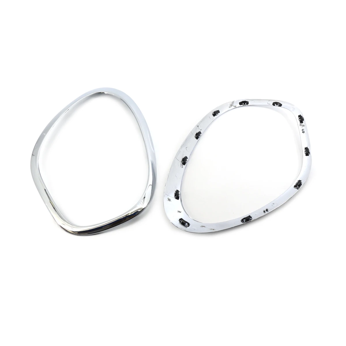 Headlight Trim Ring For MINI Cooper R60 Countryman S ALL4 11-16 Chrome Headlight Ring Bezel Trim Surround Cover Left Right 51139801573 51139801574 headlight cover,headlight lens cover
