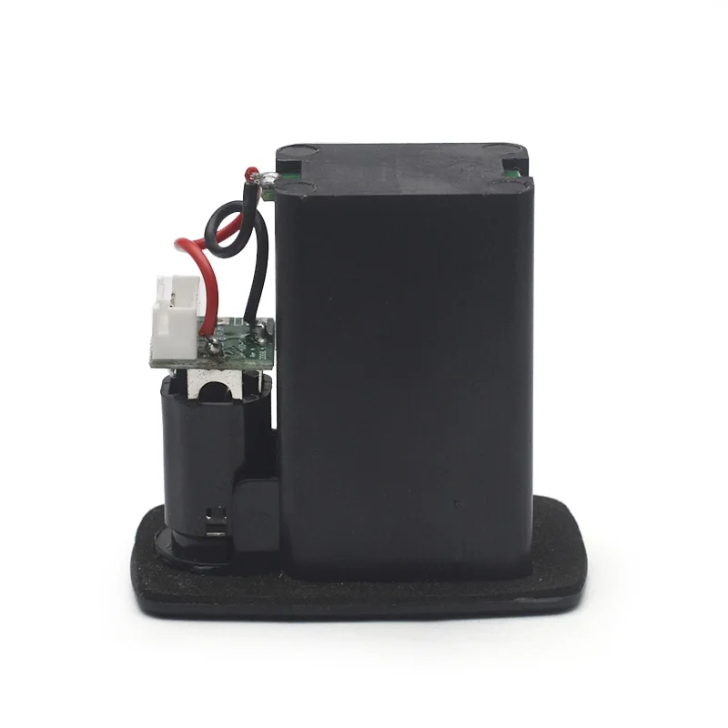 Battery Box for Guitar Equalizer, 9V, 6F22 Box with 4 Pin Plug, 6.35 Jack for Acoustic EQ, Black