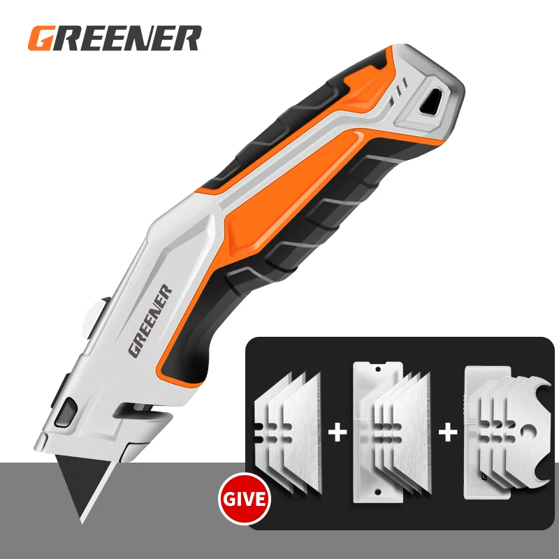 GREENERYHeavyFoldingArtKnifeCuttingThickenedHookKnifePaper