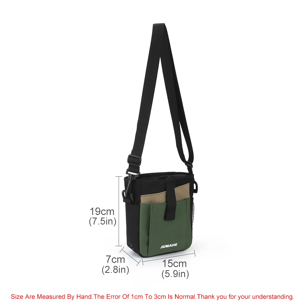 Dog Treat Bag Fashion Pet Training Shoulder Bag Dog Snack Pocket Portable Pet Poop Pouch Outdoor Storage Supplies Large Capacity