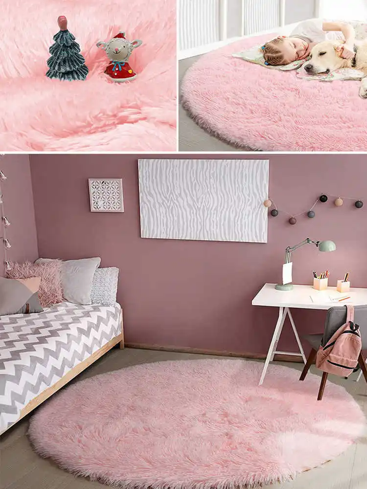 Pink Rug Rug For Girls Nursery Pink Round Rug For Girls Bedroom