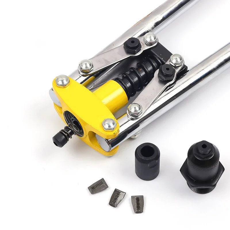Rivet Gun Set 8/9.5/13/14/17 Inch Rivet Gun Hand Riveter for 2.4-6.4Mm Blind