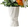 Bowknot Ceramic Vase Ceramic Decorative Branches Vase Creative Desktop Flower Bow Vase Decoration Bouquet Vase For Bookshelf 1