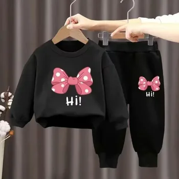 Vestiti della neonata Set di abbigliamento per bambini 2 pezzi felpa con cappuccio neonato bambini ragazze completi bambino cotone manica lunga top pantaloni tuta