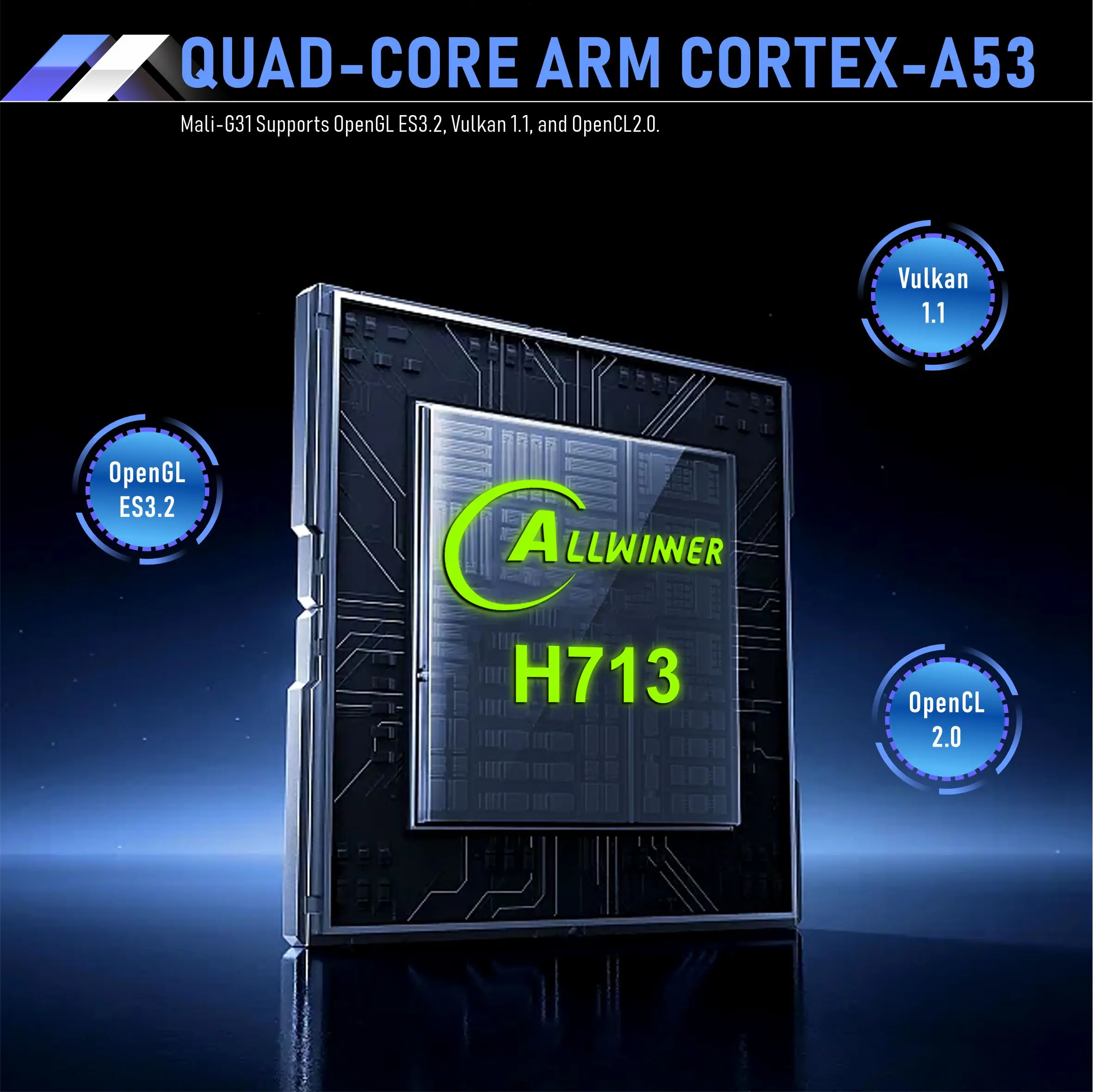 Projector HY300 Plus 4K 1280x720P Android11 300ANSI Allwinner H713 Wifi6 Blurtoo