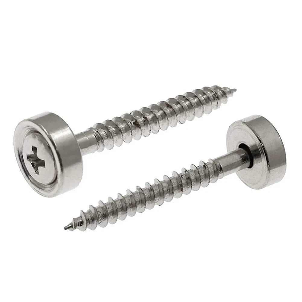 

Joint Ferrule Screw With 4 Set Plate Bushings&Bolts Guitars Instrument Mounting Musical Neck 14 Mm Diameter Durable