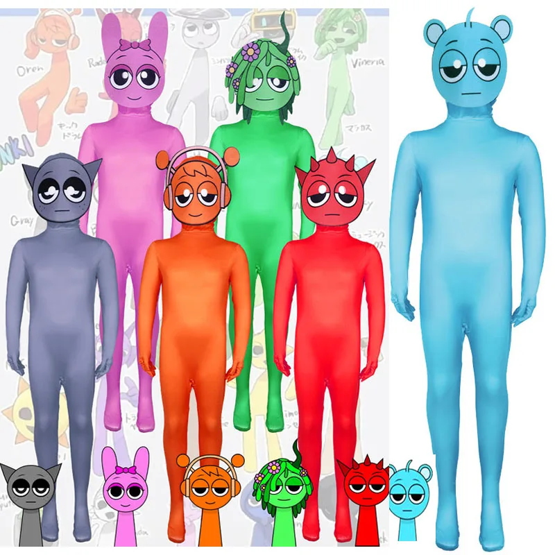Sprunki Cosplay Raddy Sprunki Raddy Costume – Czy to prawdziwy przełom w kostiumach cosplay ...