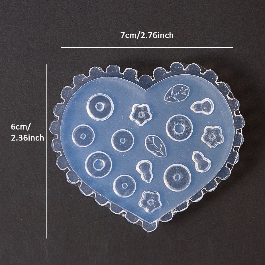 Description Picture 3 of item1pc 3D Butterfly Mold Silicone Flowers Leaves Shell Design Nail Art Stamping Templates Embossed Mold Manicure Tool NFG-333