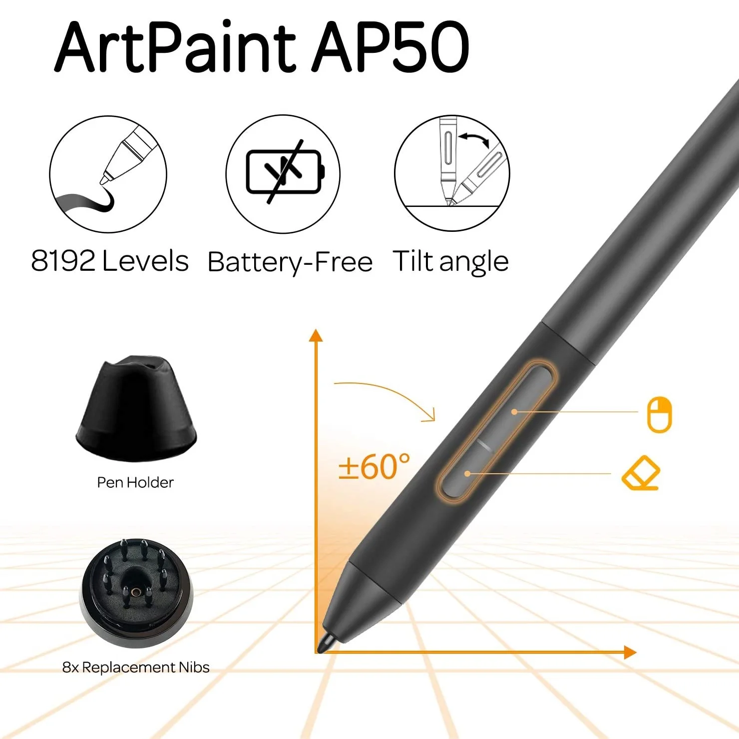 GAOMON PD156PRO 그래픽 태블릿 디스플레이(드로잉용) 15.6인치 풀 라미네이트 IPS HD 스크린(8192 레벨 배터리 프리 펜 포함)