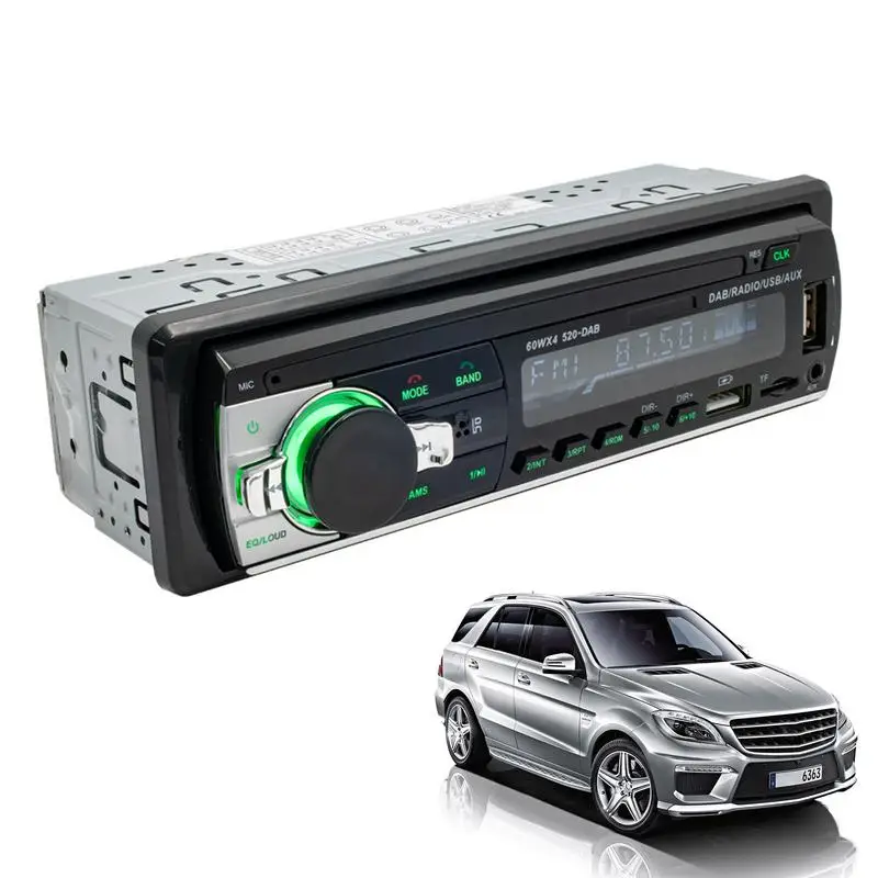 

Car Radio Stereo Player Blue Tooth Phone -IN MP3 Player AM FM Radio USB 1 Din Remote Control Stereo Audio System