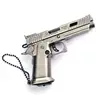 Mini 1:3 Alloy TTI G34 Pistol Model Keychain Detachable Fake Gun Collection Bag Pendants Fidget Toy Party Gift for Adult Boy 1
