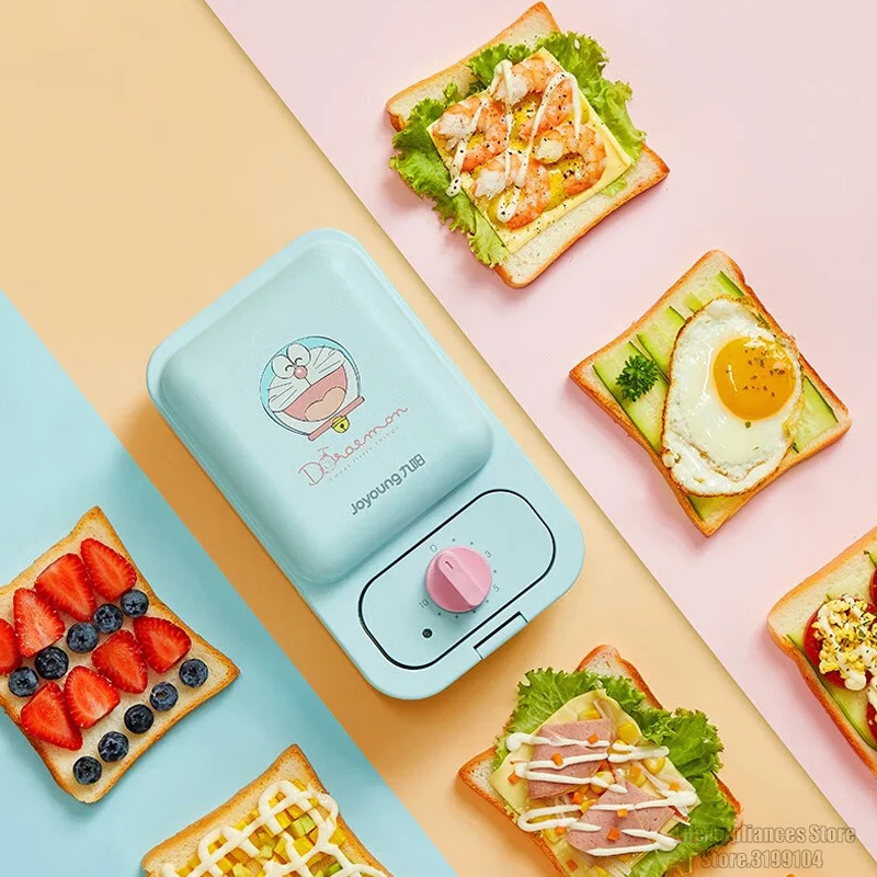 Joyoung Breakfast Sandwich Maker 600w Double Side Heating Timing Bread Toast Toaster Breakfast Machine 2