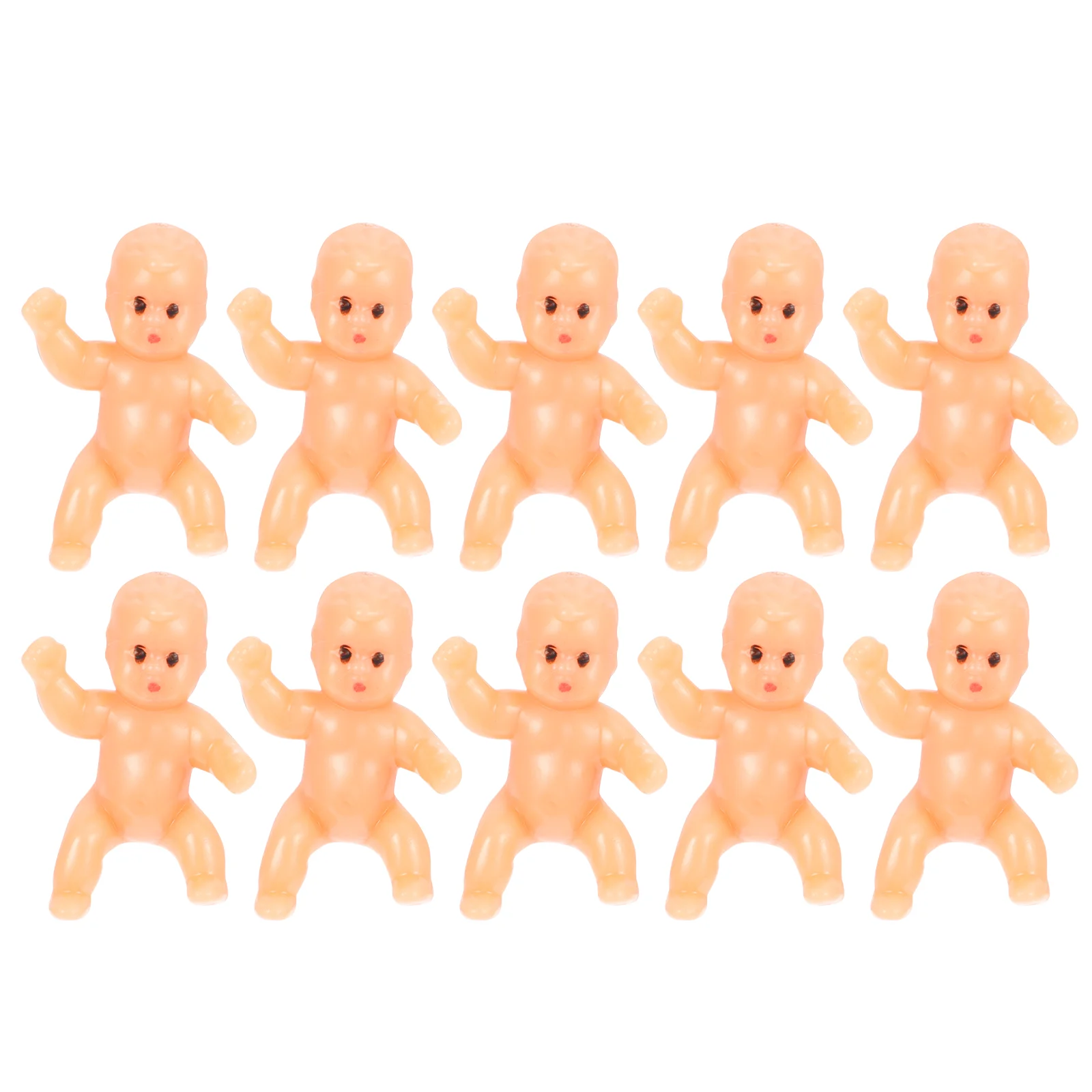

30 Pcs Take Bath Baby Full Moon Gift Newborn Gifts Mini Babies Figurine Plastic Statue