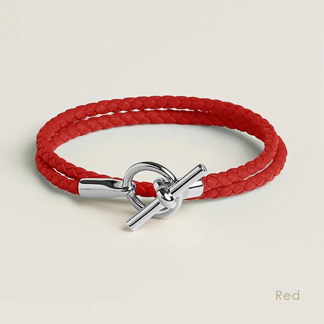 MOONLIGHT classique en cuir double couche Bracelets pour femme haute qualité Bracelet mode Couple bijoux cadeaux 11 couleurs en gros
