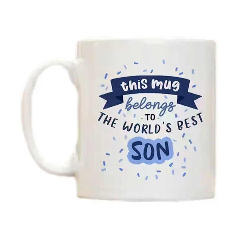 

Кофейная кружка Grandad 350 мл, кофейная кружка для сына, новинка, кружка для папы, керамические кружки с надписью для лучшего папы и сына для отца
