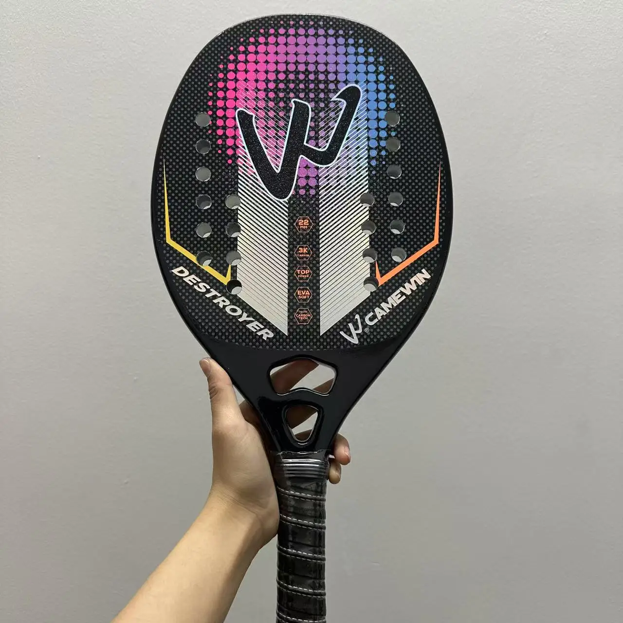 Beach Tennis Rackets 3k 12k 15k 18k Carbon fiber for Outdoor Sports with Bag tennis racket