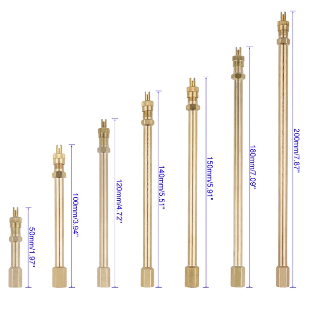 1 Stück 45/Grad Winkel Messing Luftreifen Ventils chaft mit Verlängerung  adapter für PKW LKW Motorrad Fahrrad zubehör - AliExpress
