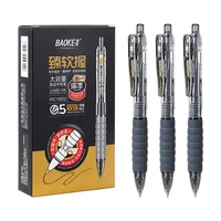 BAOKE 0.5mm/0.7mm/1.0mm Retractable Gel Pen 12pcs PC1922/PC1932/PC1933 1