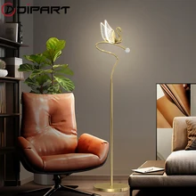 

Column Led Floor Lamp Modern Nordic Swan Standing Lamp Simple Floor Lamps for Living Room Foyer Lamp Floor Light Decoration