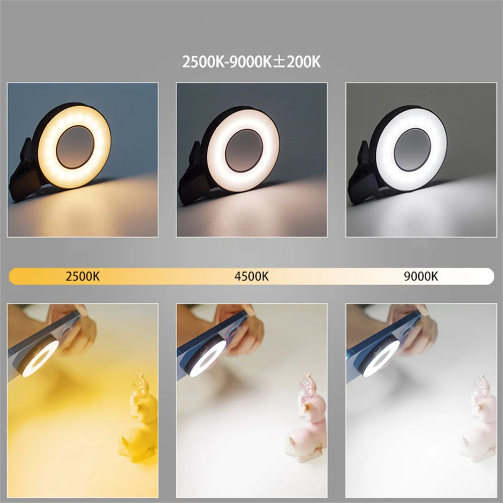 thumbnail image 2 of YAyusi Magnetic Selfie Light For IPhone | Retractable Ring Light With Mirror | Dimmable LED For Videos & Streaming 2 of 10