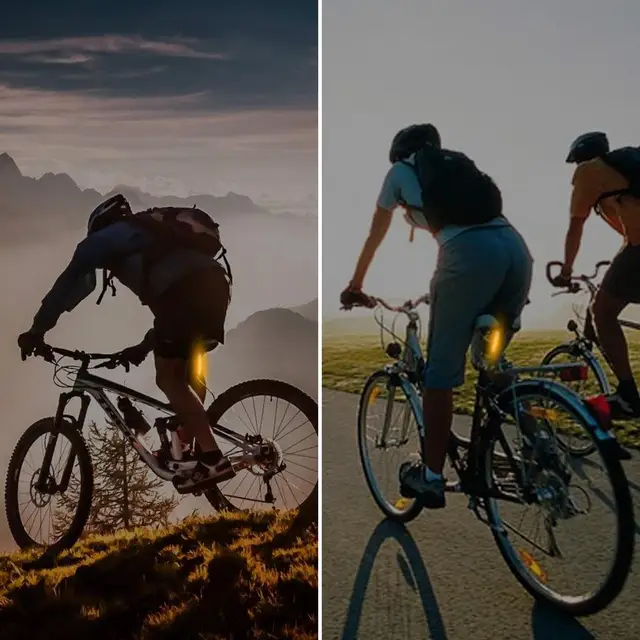 EHOTER Feu Arrière De Vélo à LED Feu De Vélo Photondrop Lumière De Vélo Rechargeable USB Pour Vélo Arrière Éclairage De Vélo LED Pour Les Vélos Roulant La Nuit (Vert